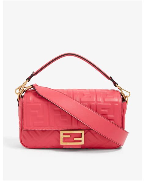 fendi pink crossbody bag|Fendi crossbody bag women's.